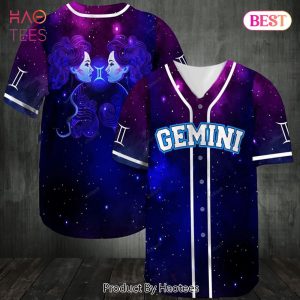 AVAILABLE Miraculous Galaxy Zodiac Gift For Gemini Sign 3D Baseball Jersey H