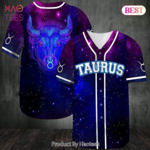 AVAILABLE Miraculous Galaxy Zodiac Gift For Taurus Sign 3D Baseball Jersey H