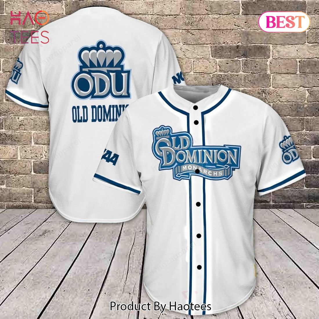 AVAILABLE Old Dominion Monarchs Baseball Jersey 243