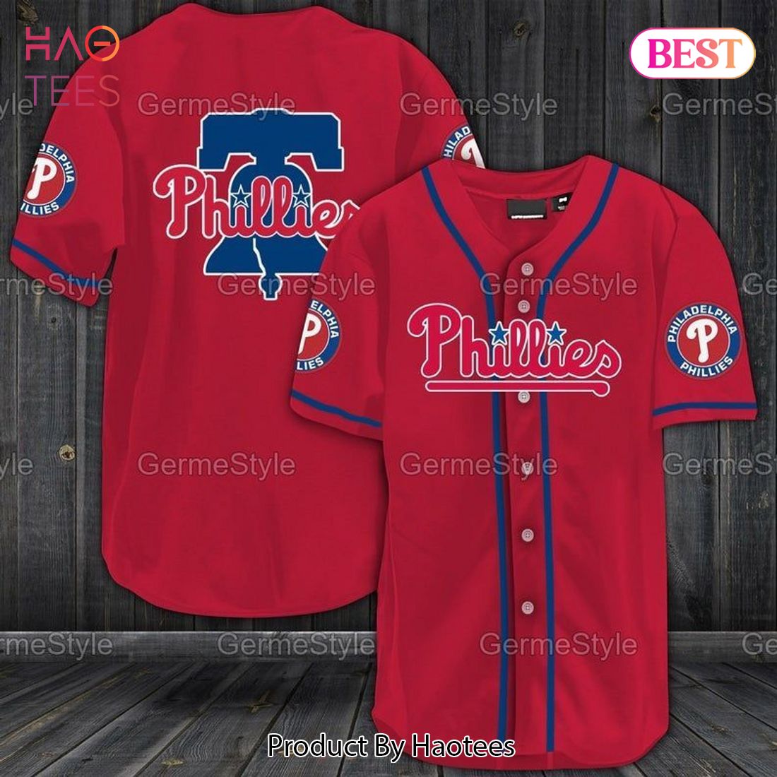 Philadelphia Phillies Custom Name & Number Baseball Jersey Best Gift For  Men And Women