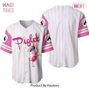AVAILABLE Piglet Winnie the Pooh Baseball Jersey 555 Gift for lover Jersey TL97