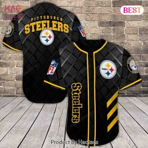 AVAILABLE Pittsburgh Steelers Baseball Jersey 1