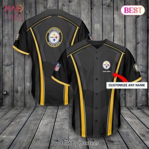 AVAILABLE Pittsburgh Steelers Baseball Jersey 368