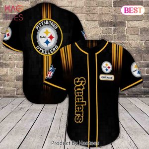 AVAILABLE Pittsburgh Steelers Baseball Jersey 390