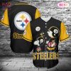 AVAILABLE Pittsburgh Steelers Baseball Jersey 491