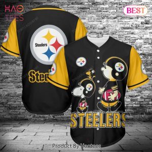 AVAILABLE Pittsburgh Steelers Baseball Jersey 491