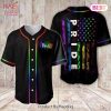 AVAILABLE Pride Flag Baseball Jersey