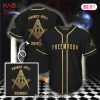 AVAILABLE Poker King Black Baseball Jersey