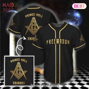 AVAILABLE Prince Hall Freemason Baseball Jersey