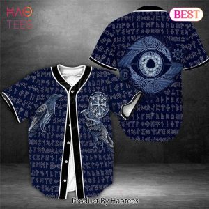 AVAILABLE Raven Viking Baseball Jersey Kv