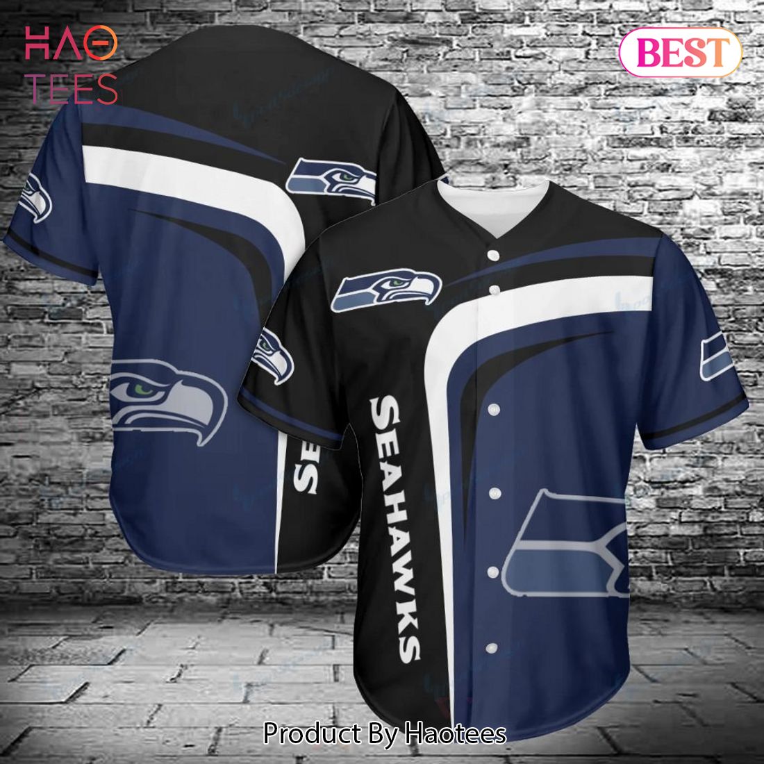 Awesome NFL Seattle Seahawks Baseball Jersey Gift For Best Friend