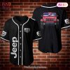AVAILABLE Simple Jeep Black Baseball Jersey 090621L