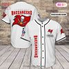 AVAILABLE Tampa Bay Buccaneers Baseball Jersey Shirt 48 AVAILABLE Tampa Bay Buccaneers Baseball Jersey Shirt 48
