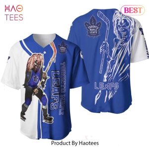 AVAILABLE Toronto Maple Leafs NHL And Zombie Gift for lover Baseball Jersey