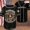 AVAILABLE Trucker Blue Baseball Jersey Kv