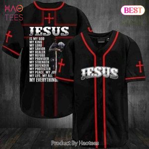 AVAILABLE Warrior Jesus Is My Everything Baseball Jersey Kv