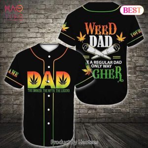 AVAILABLE Wee Dad The Smoker The Myth The Legend Baseball Jersey