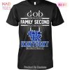 God First Family Second Then LSU Tigers Baseball Unisex T-Shirt