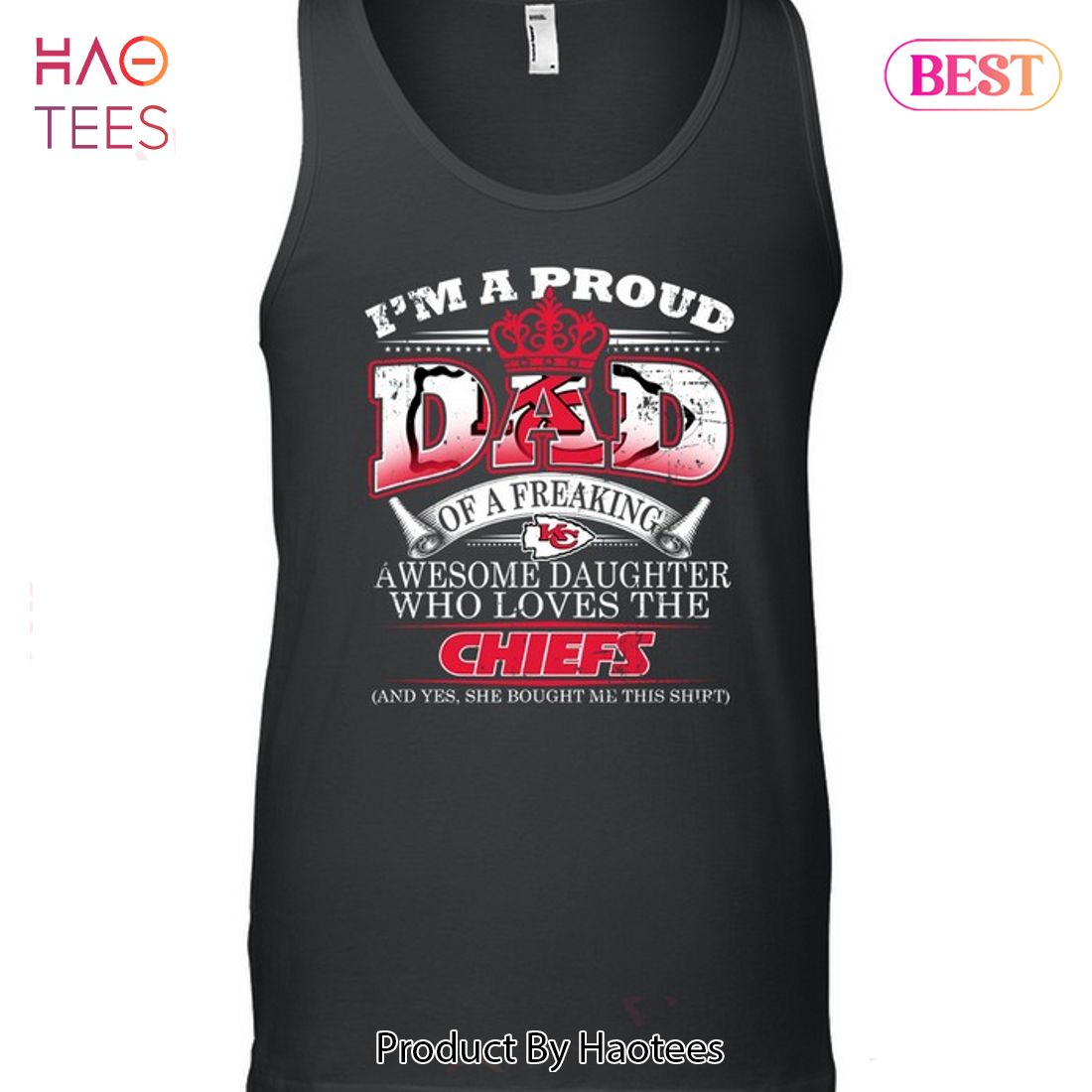 Proud Of Dad Of An Awesome Daughter Kansas City Chiefs T Shirts – Best  Funny Store