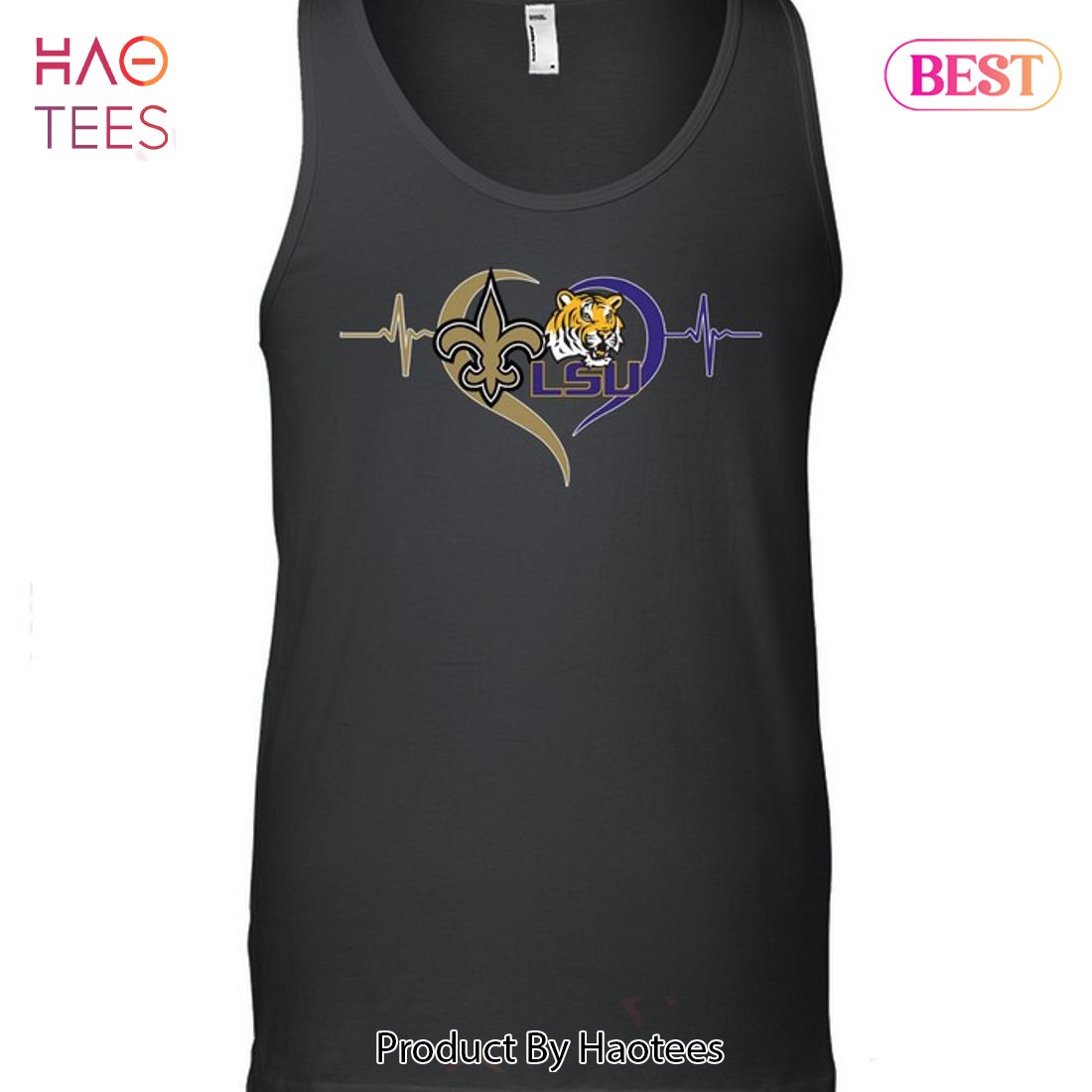 New Orleans Saints And LSU Tigers Unisex T-Shirt,tank top, v-neck for men  and women