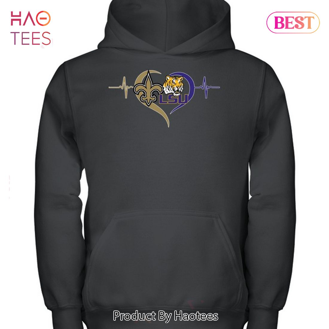 Design new orleans saints and lsu tigers shirt, hoodie, sweater, long  sleeve and tank top