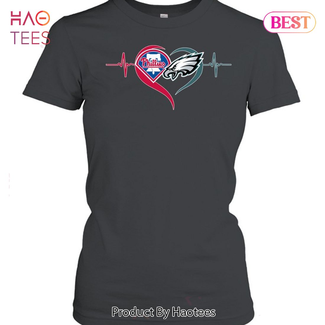 Eagles Phillies It's in my heart shirt, hoodie, tank top and sweater