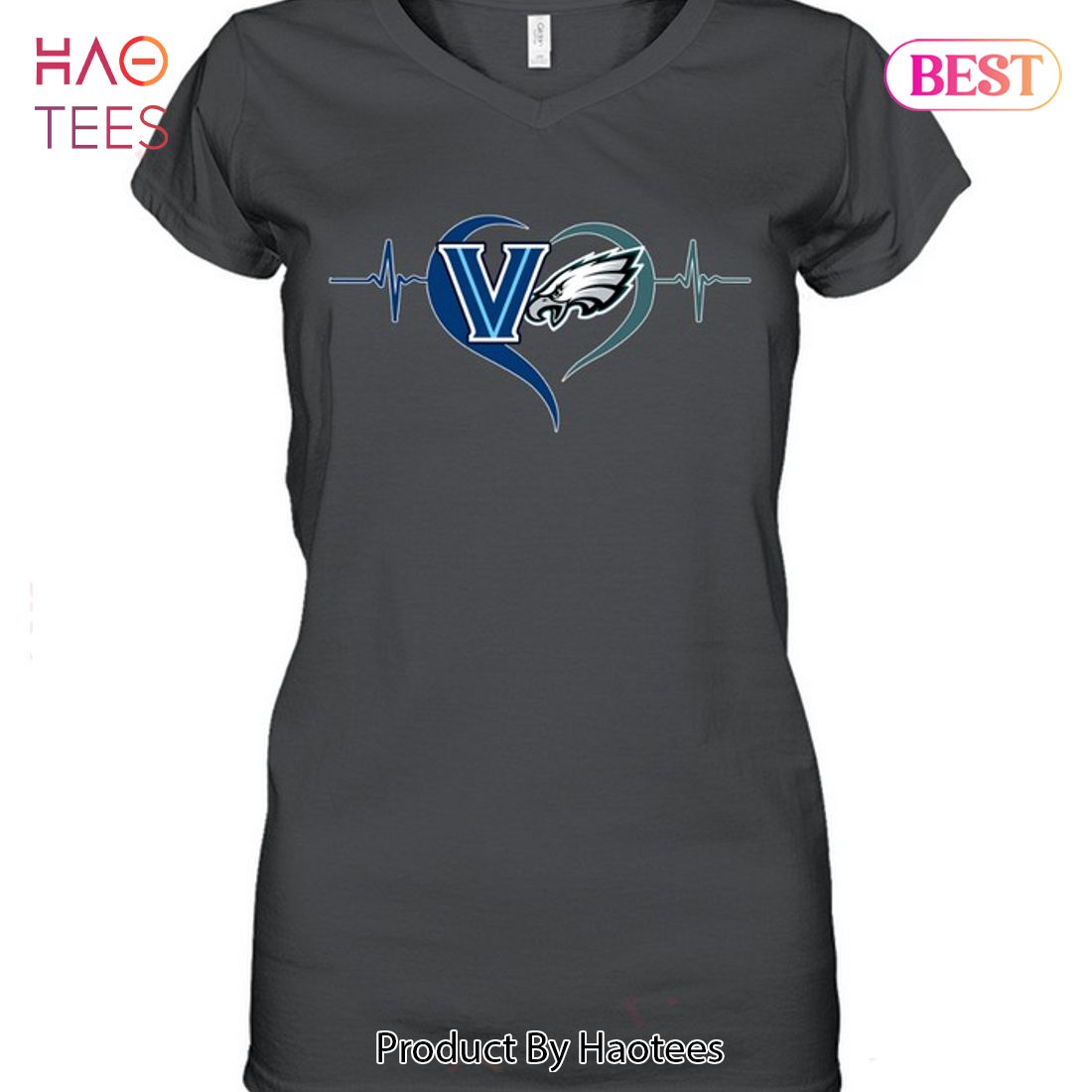 Villanova Wildcats And Philadelphia Eagles Unisex T-Shirt