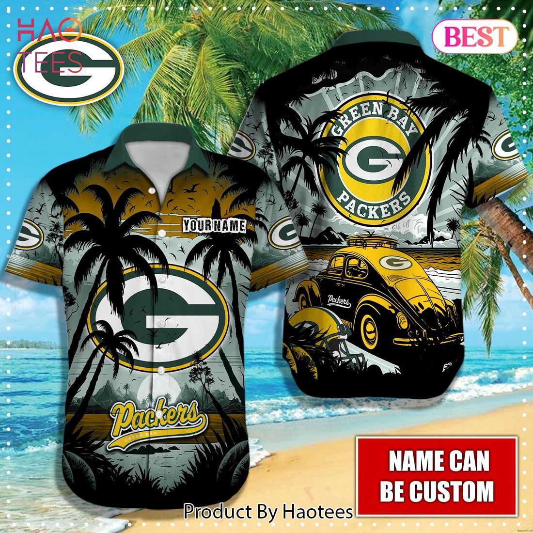 Qh0013 Green Bay Packers Hawaiian Shirt - Unique Trending Clothing in 2023