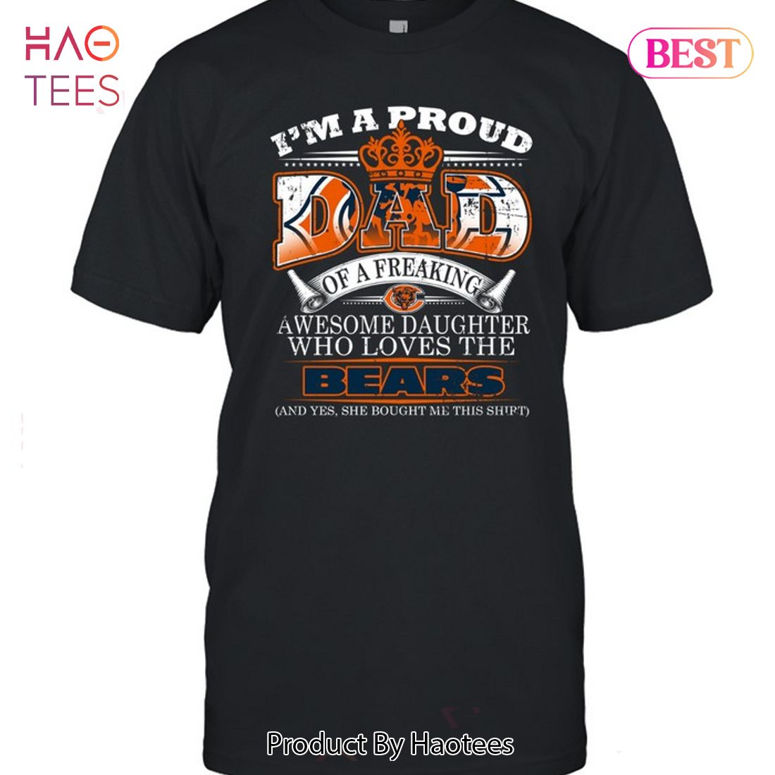 Proud Of Dad Of An Awesome Daughter Cincinnati Bengals T Shirts