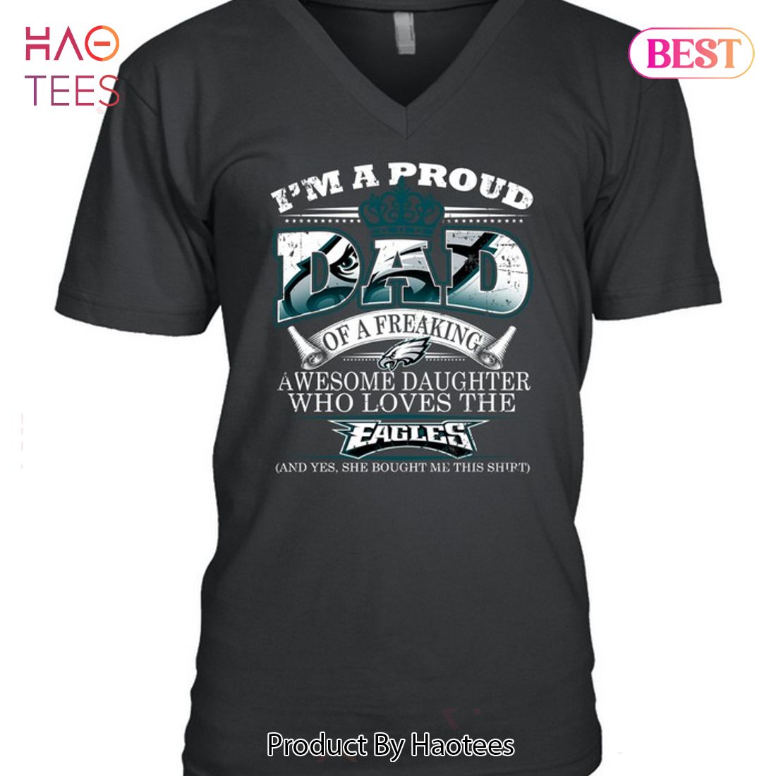 Like Father Like Daughter Philadelphia Eagles T Shirts – Best