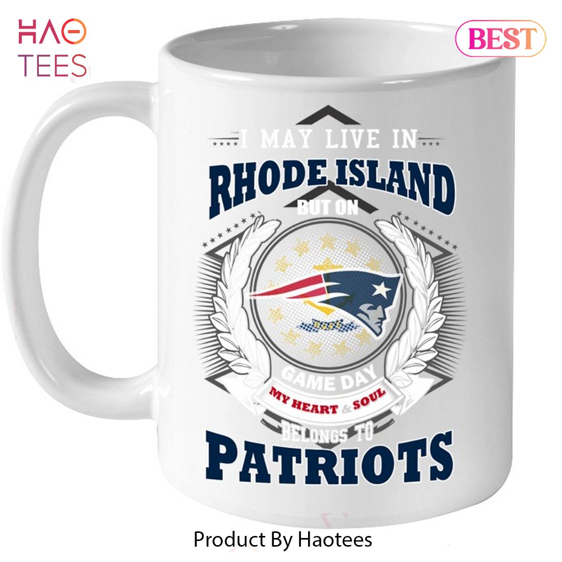 I may live in rhode island but on game day my heart & soul belongs to new  england Patriots shirt, hoodie, longsleeve tee, sweater