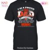HOT I Am A Proud Dad Of A Freaking Awesome Daughter Who Loves The Cleveland Browns Unisex T-Shirt