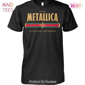 HOT TREND Team Metallica Lifetime Member Unisex T-Shirt