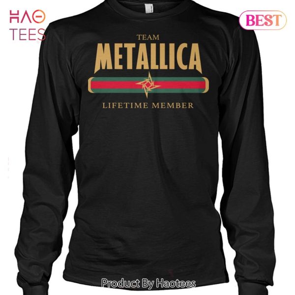 HOT TREND Team Metallica Lifetime Member Unisex T-Shirt