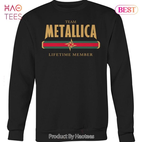 HOT TREND Team Metallica Lifetime Member Unisex T-Shirt