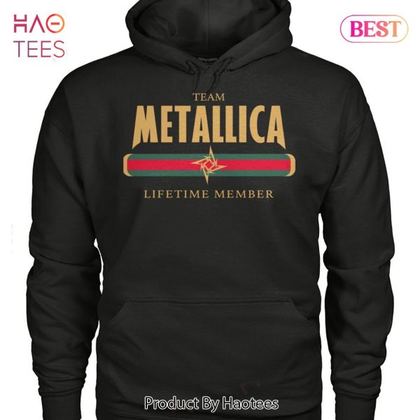 HOT TREND Team Metallica Lifetime Member Unisex T-Shirt