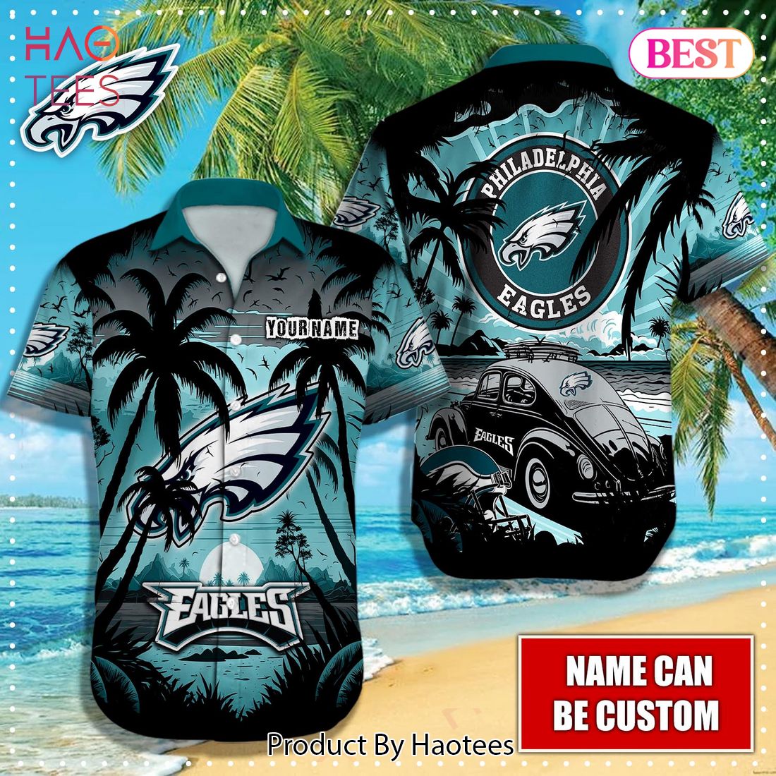 HOT FASHION NFL Philadelphia Eagles Hawaiian Shirt Hot 2023