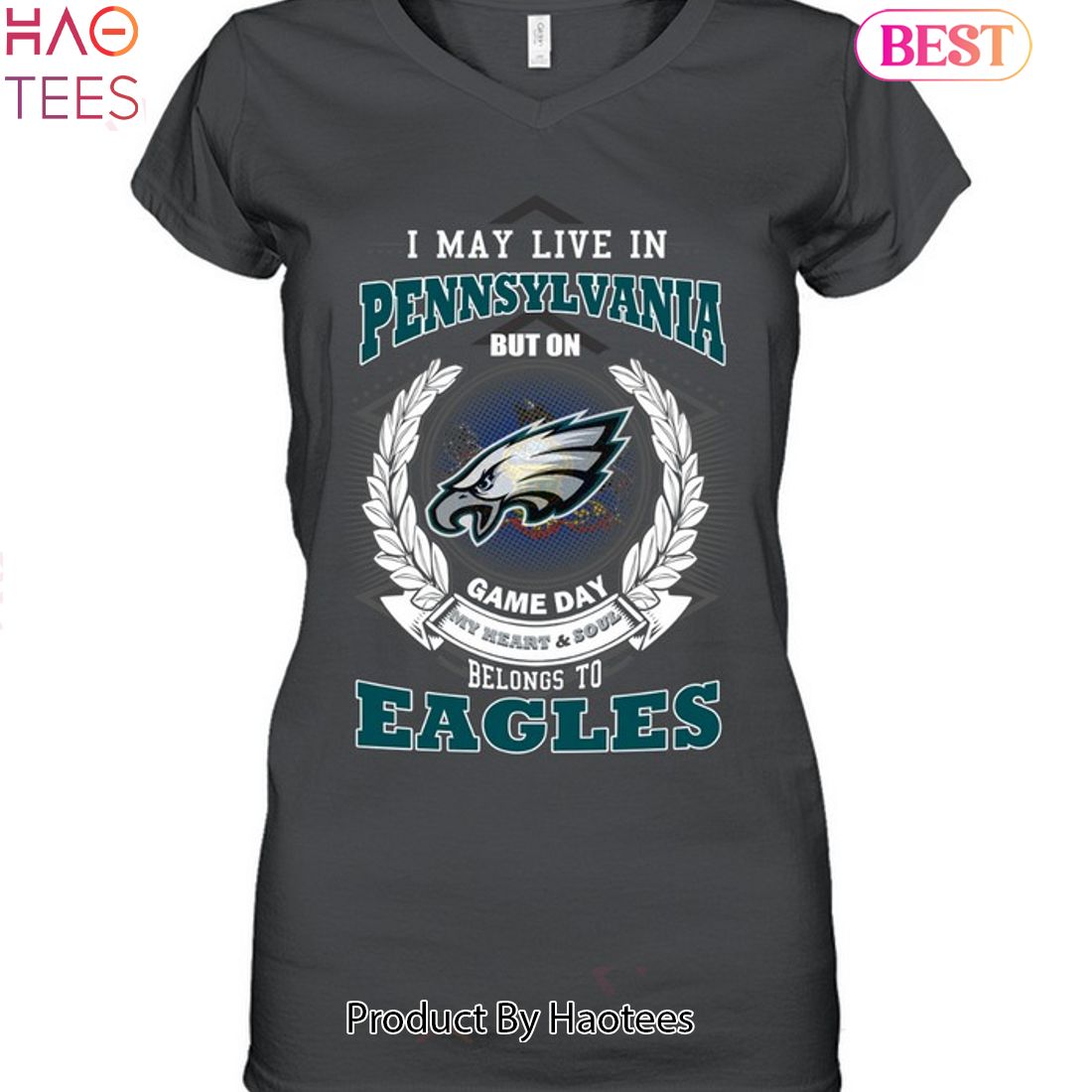 HOT TREND I May Live In Pennsylvania But On Game Day My Heart & Soul Belongs To Philadelphia Eagles Unisex T-Shirt HOT TREND I May Live In Pennsylvania But On Game Day My Heart & Soul Belongs To Philadelphia Eagles Unisex T-Shirt