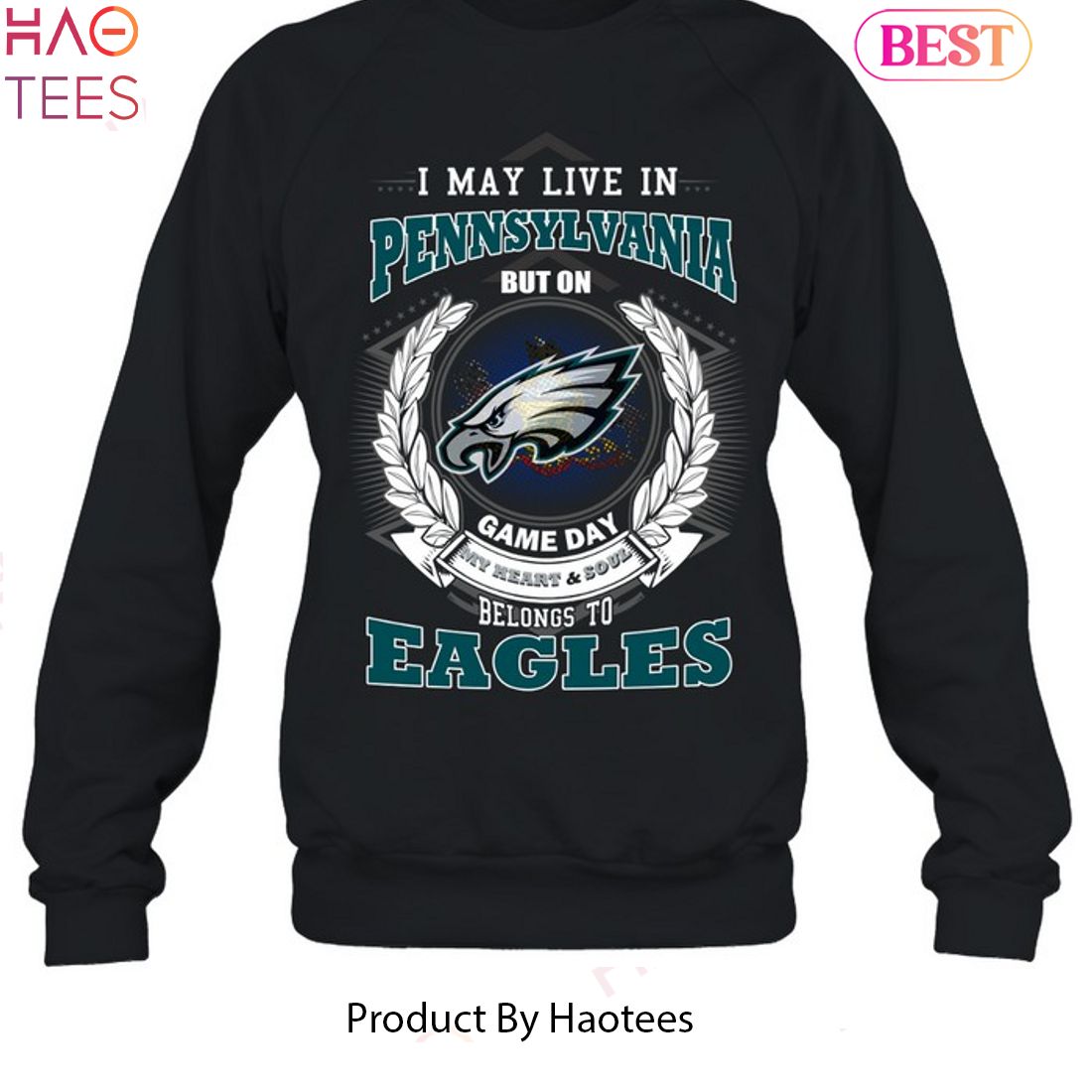 HOT TREND I May Live In Pennsylvania But On Game Day My Heart & Soul Belongs To Philadelphia Eagles Unisex T-Shirt HOT TREND I May Live In Pennsylvania But On Game Day My Heart & Soul Belongs To Philadelphia Eagles Unisex T-Shirt