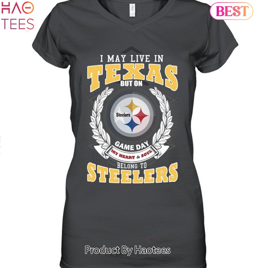 I'm a proud Steelers fan Steelers logo inside me shirt, hoodie, sweater and  v-neck t-shirt