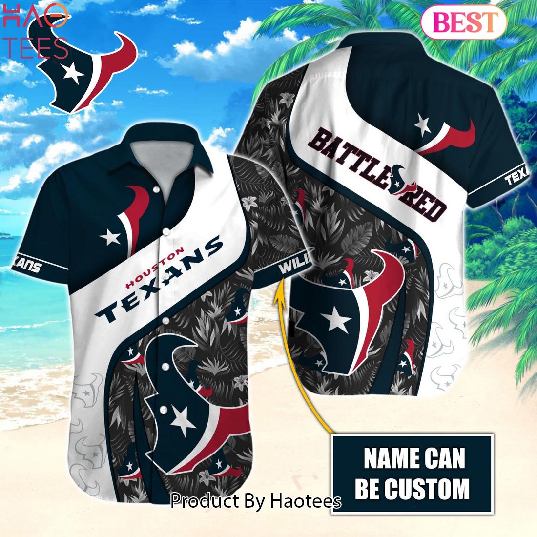 SALE] NFL Houston Texans Hawaiian Shirt Summer 2023