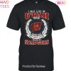 NEW I May Live In Texas But On Game Day My Heart & Soul Belongs To Wisconsin Badgers Unisex T-Shirt
