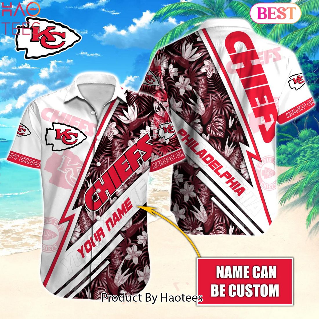 Kansas City Chiefs Nfl Hawaiian Shirt - Hot Sale 2023