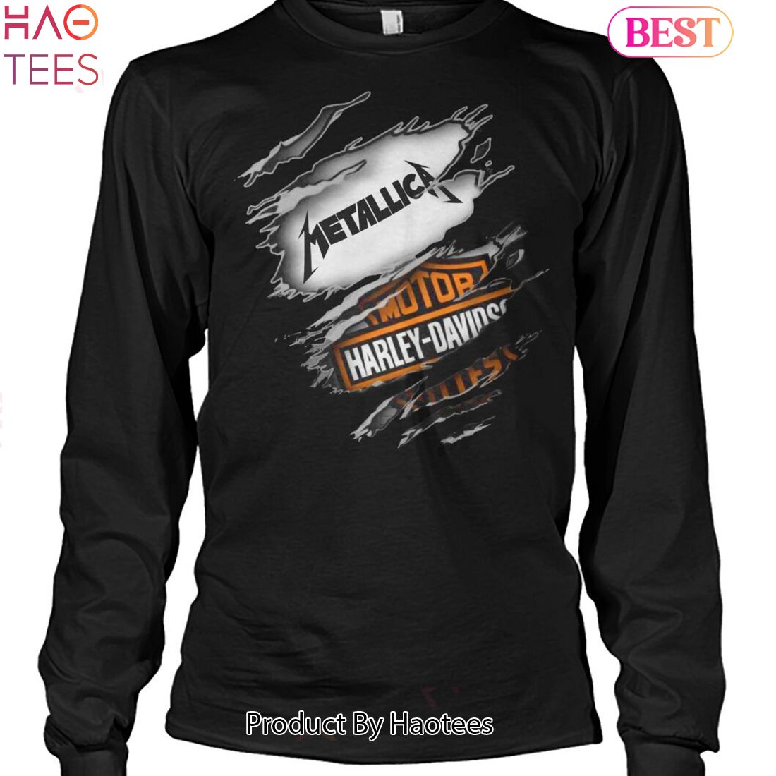 2023 Metallica Moto Harley Davidson Unisex T-Shirt Luxury Store