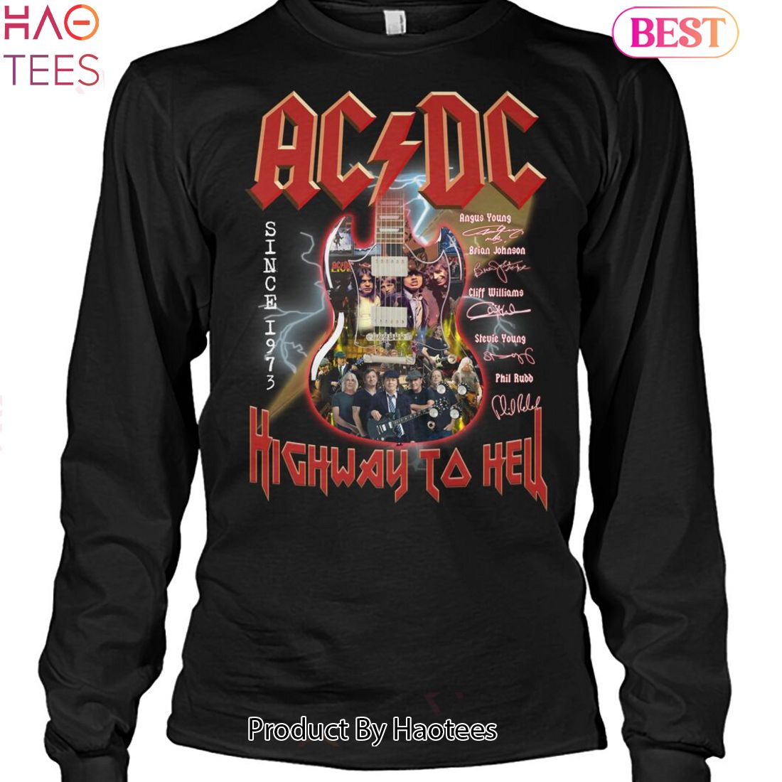 AC DC Since 1973 Hichway To Hell Unisex T-Shirt AC DC Since 1973 Hichway To Hell Unisex T-Shirt