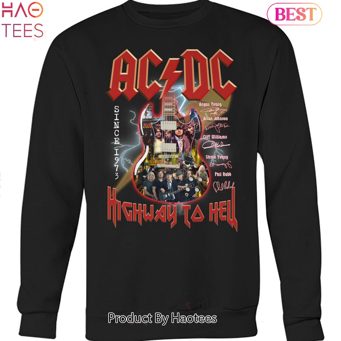 AC DC Since 1973 Hichway To Hell Unisex T-Shirt AC DC Since 1973 Hichway To Hell Unisex T-Shirt