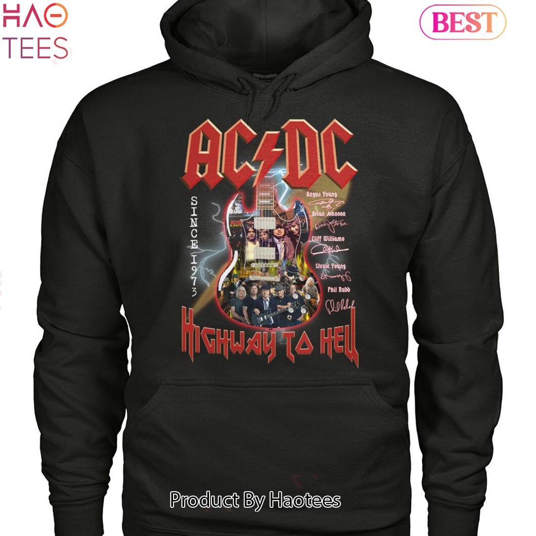 AC DC Since 1973 Hichway To Hell Unisex T-Shirt AC DC Since 1973 Hichway To Hell Unisex T-Shirt