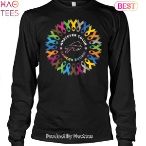 Whatever Color Cancer Sucks NFL Buffalo Bills Unisex T-Shirt