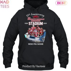 85 Anniversary 1938-2023 The Donald W Reynolds Razorback Stadium Woo Pig Sooie Unisex T-Shirt