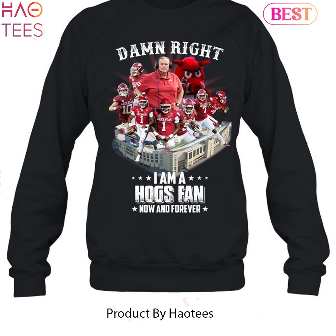 HOT Fashion Damn Right I Am A Arkansas Razorbacks Hogs Fan Now And Forever Unisex T-Shirt HOT Fashion Damn Right I Am A Arkansas Razorbacks Hogs Fan Now And Forever Unisex T-Shirt